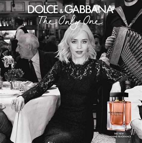 pub parfum dolce gabbana emilia clarke